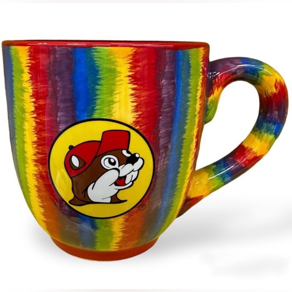 Peace Love Buc-ee’s Novelty Ceramic Coffee Tea Mug - Picture 1 of 7